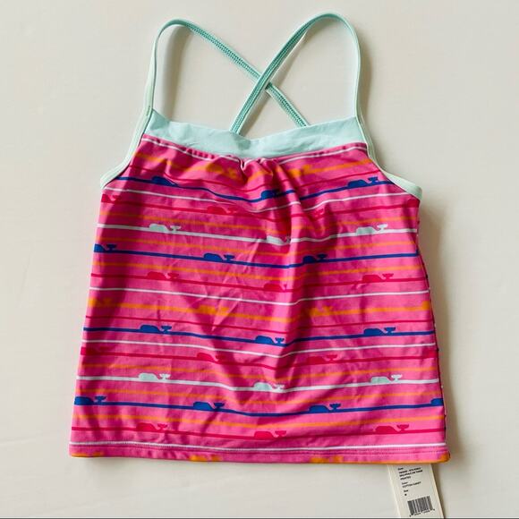 Vineyard VinesWhale Line Tankini Top NWT M